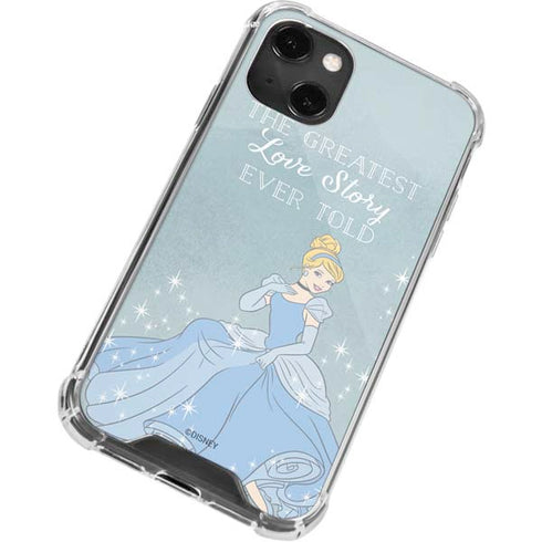 Disney Cinderella Greatest Love Story Ever Told iPhone 14 Plus Clear Case