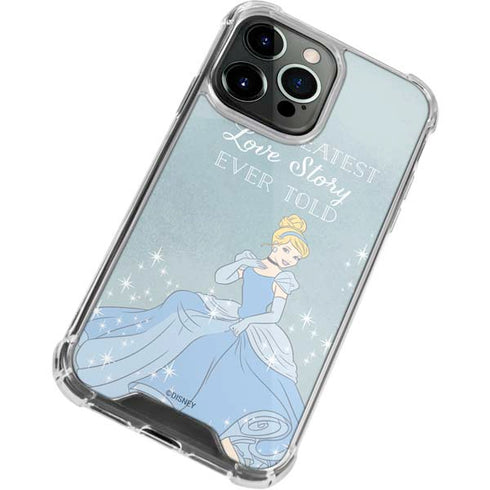 Disney Cinderella Greatest Love Story Ever Told iPhone 15 Pro Clear Case