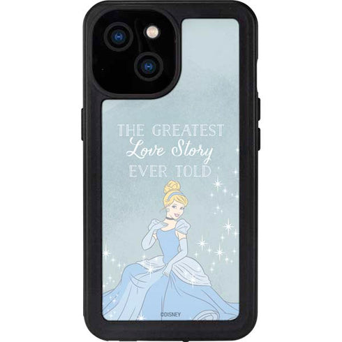 Disney Cinderella Greatest Love Story Ever Told iPhone 15 Waterproof Case