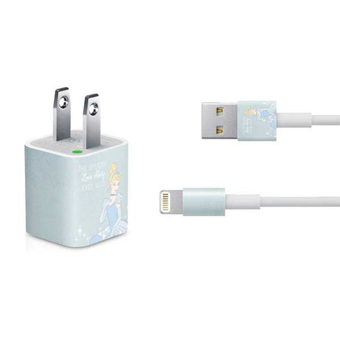 Disney Cinderella Greatest Love Story Ever Told iPhone Charger (5W USB) Skin