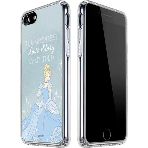 Disney Cinderella Greatest Love Story Ever Told iPhone SE (2nd & 3rd Gen) Clear Case