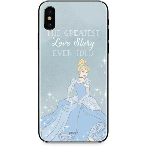 Disney Cinderella Greatest Love Story Ever Told iPhone X Skin