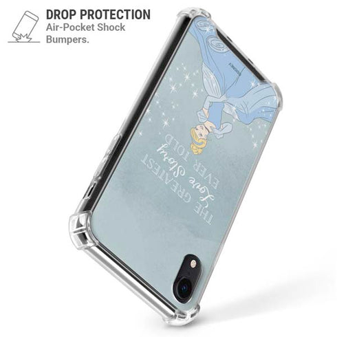 Disney Cinderella Greatest Love Story Ever Told iPhone XR Clear Case
