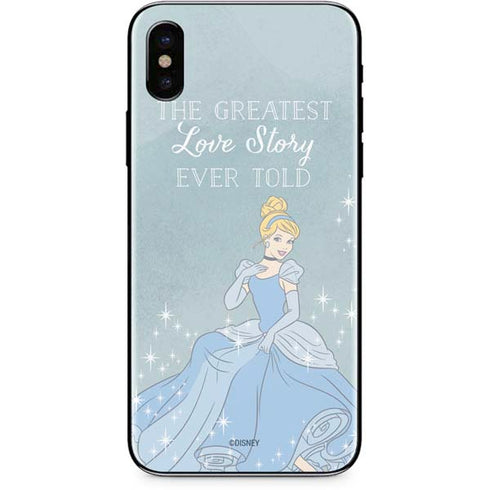 Disney Cinderella Greatest Love Story Ever Told iPhone XS Skin