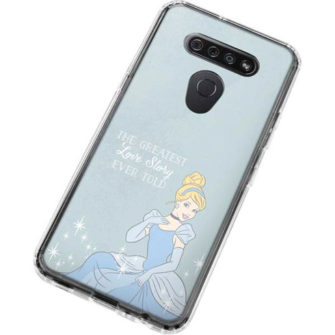 Disney Cinderella Greatest Love Story Ever Told LG K51/Q51 Clear Case