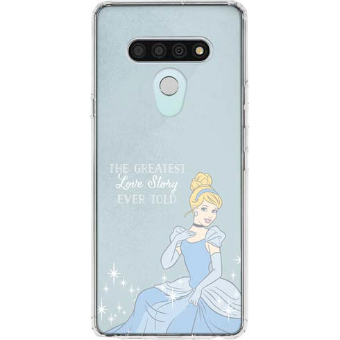 Disney Cinderella Greatest Love Story Ever Told LG Stylo 6 Clear Case