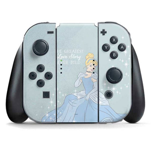 Disney Cinderella Greatest Love Story Ever Told Nintendo Switch (2017-2021) Joy-Con Controller Skin