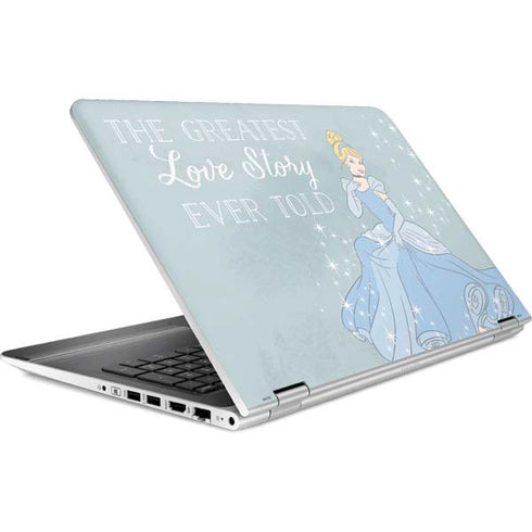 Disney Cinderella Greatest Love Story Ever Told HP Pavilion Skin