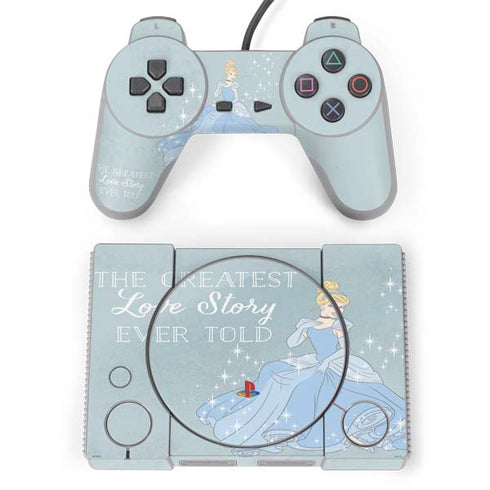 Disney Cinderella Greatest Love Story Ever Told PlayStation Classic Bundle Skin