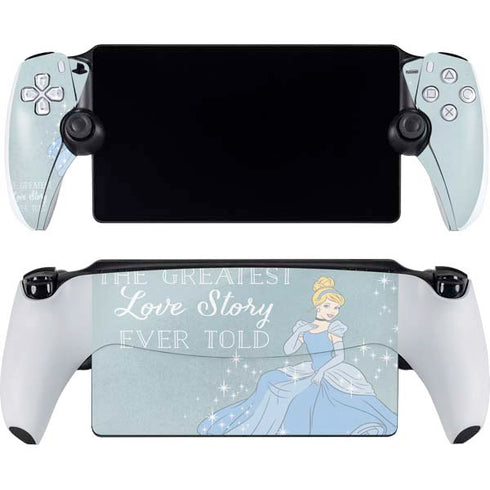 Disney Cinderella Greatest Love Story Ever Told PlayStation Portal Remote Player Skin