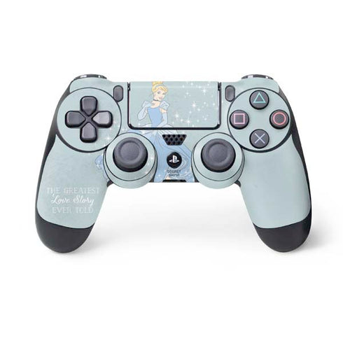 Disney Cinderella Greatest Love Story Ever Told PS4 Controller Skin