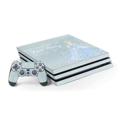 Disney Cinderella Greatest Love Story Ever Told PS4 Pro Bundle Skin