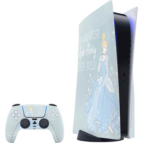 Disney Cinderella Greatest Love Story Ever Told PS5 Bundle Skin
