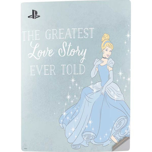 Disney Cinderella Greatest Love Story Ever Told PS5 Digital Edition Console Skin
