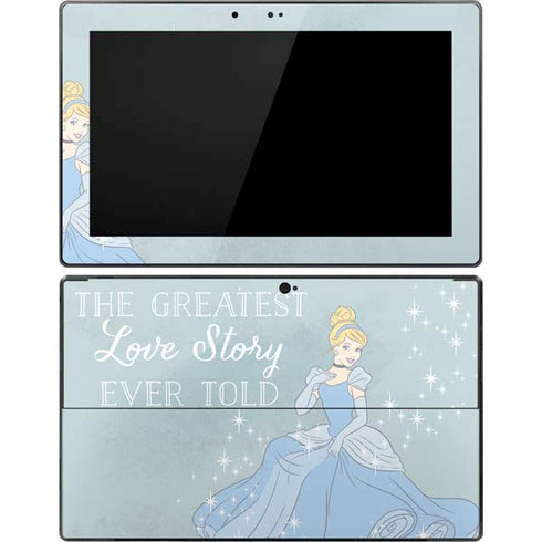 Disney Cinderella Greatest Love Story Ever Told Surface Pro Tablet Skin