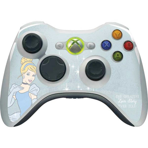 Disney Cinderella Greatest Love Story Ever Told Xbox 360 Wireless Controller Skin