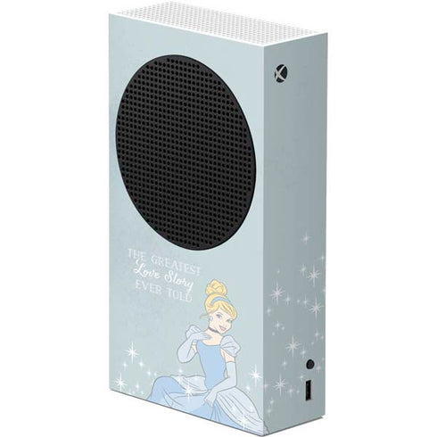 Disney Cinderella Greatest Love Story Ever Told Xbox Series S Console Skin
