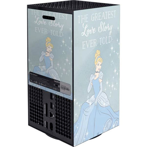 Disney Cinderella Greatest Love Story Ever Told Xbox Series X Bundle Skin