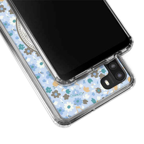 Disney Cinderella Midnight Magic Silhouette Galaxy A21 Clear Case