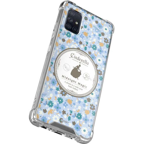 Disney Cinderella Midnight Magic Silhouette Galaxy A71 5G Clear Case