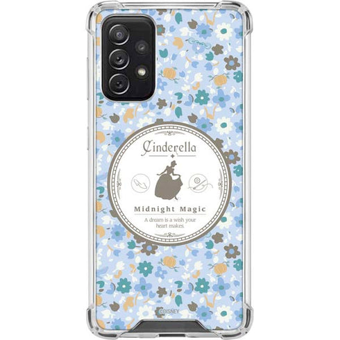 Disney Cinderella Midnight Magic Silhouette Galaxy A72 5G Clear Case