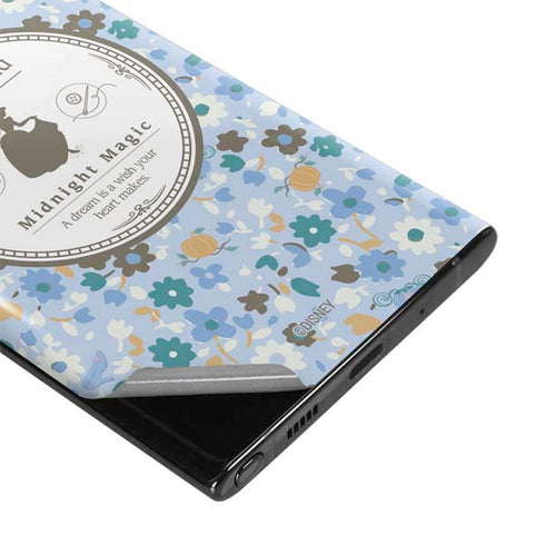 Disney Cinderella Midnight Magic Silhouette Galaxy Note 10 Plus Skin