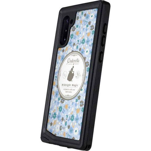 Disney Cinderella Midnight Magic Silhouette Galaxy Note 10 Waterproof Case