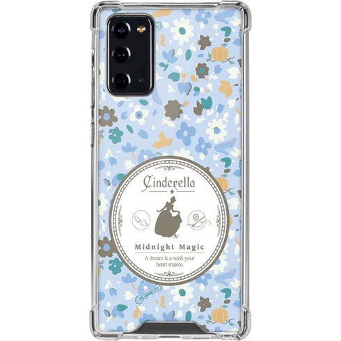 Disney Cinderella Midnight Magic Silhouette Galaxy Note20 5G Clear Case