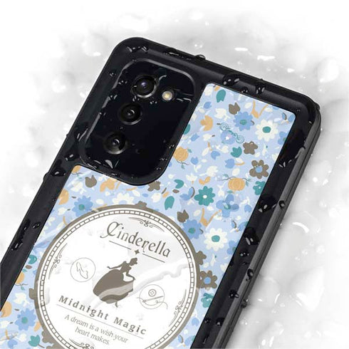 Disney Cinderella Midnight Magic Silhouette Galaxy Note20 5G Waterproof Case