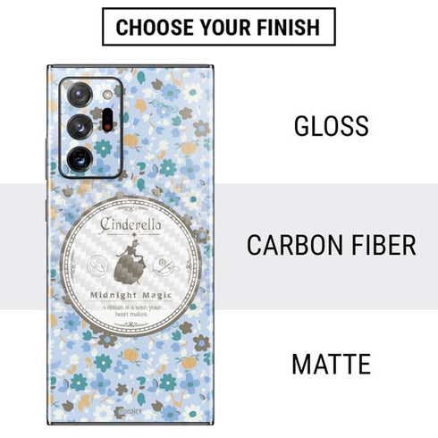 Disney Cinderella Midnight Magic Silhouette Galaxy Note20 Ultra 5G Skin
