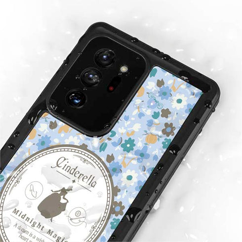 Disney Cinderella Midnight Magic Silhouette Galaxy Note20 Ultra 5G Waterproof Case