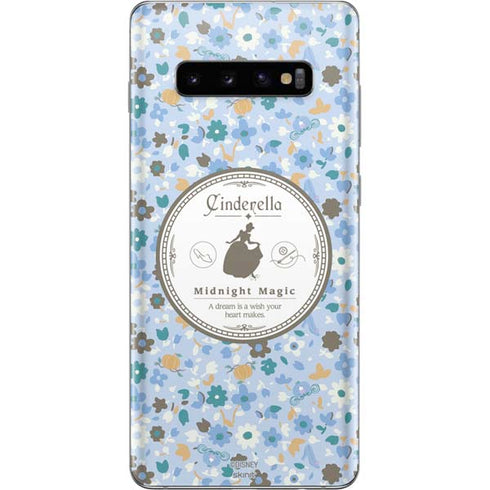 Disney Cinderella Midnight Magic Silhouette Galaxy S10 Plus Skin