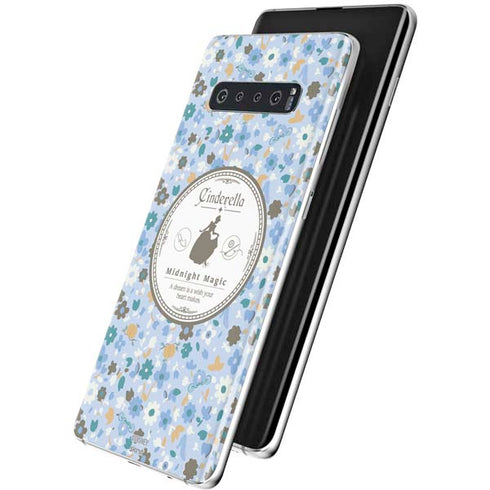 Disney Cinderella Midnight Magic Silhouette Galaxy S10 Plus Skin