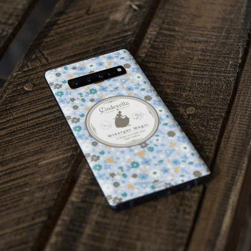 Disney Cinderella Midnight Magic Silhouette Galaxy S10 Plus Skin