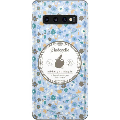 Disney Cinderella Midnight Magic Silhouette Galaxy S10 Skin