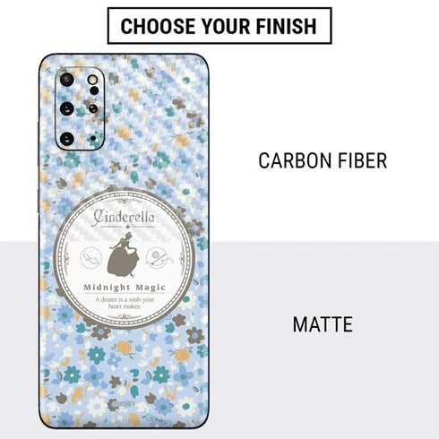 Disney Cinderella Midnight Magic Silhouette Galaxy S20 Plus Skin