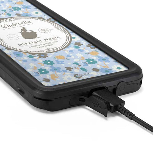 Disney Cinderella Midnight Magic Silhouette Galaxy S20 Waterproof Case