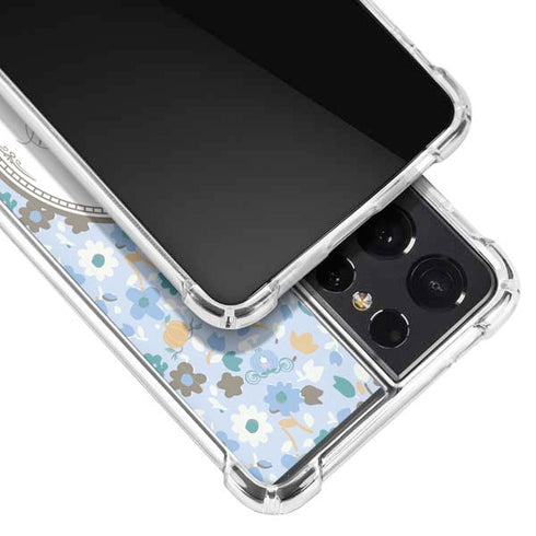 Disney Cinderella Midnight Magic Silhouette Galaxy S21 Ultra 5G Clear Case