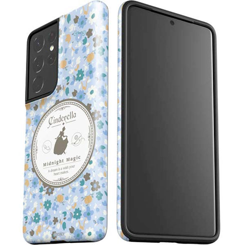 Disney Cinderella Midnight Magic Silhouette Galaxy S21 Ultra 5G Pro Case