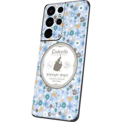 Disney Cinderella Midnight Magic Silhouette Galaxy S21 Ultra 5G Skin