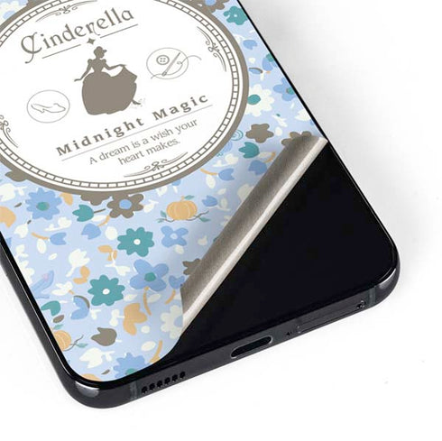 Disney Cinderella Midnight Magic Silhouette Galaxy S22 Plus Skin