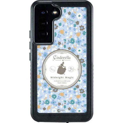 Disney Cinderella Midnight Magic Silhouette Galaxy S23 Plus Waterproof Case