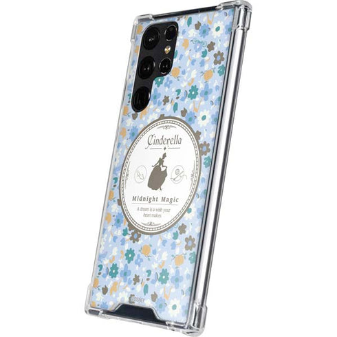 Disney Cinderella Midnight Magic Silhouette Galaxy S24 Ultra Clear Case