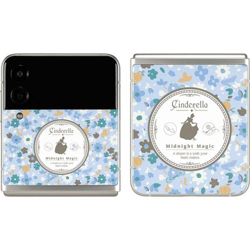 Disney Cinderella Midnight Magic Silhouette Galaxy Z Flip3 5G Skin