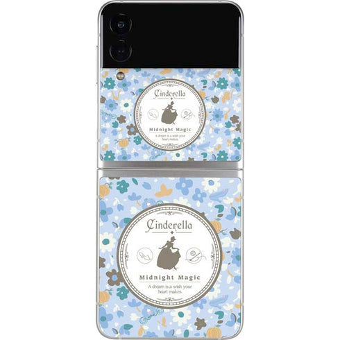 Disney Cinderella Midnight Magic Silhouette Galaxy Z Flip3 5G Skin