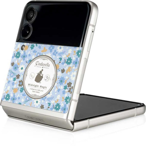 Disney Cinderella Midnight Magic Silhouette Galaxy Z Flip3 5G Skin