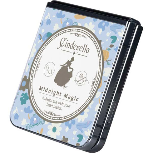 Disney Cinderella Midnight Magic Silhouette Galaxy Z Flip5 5G Skin