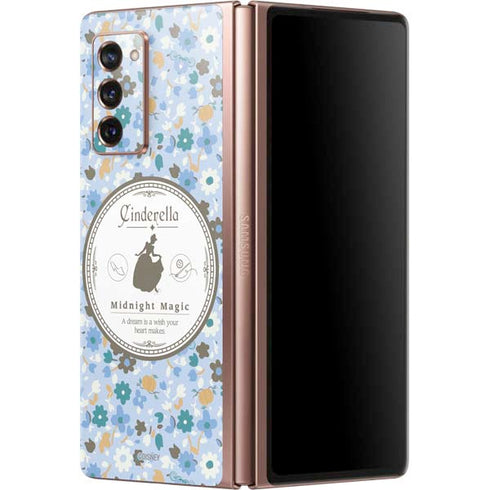 Disney Cinderella Midnight Magic Silhouette Galaxy Z Fold2 5G Skin