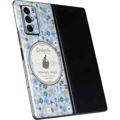 Disney Cinderella Midnight Magic Silhouette Galaxy Z Fold2 5G Skin