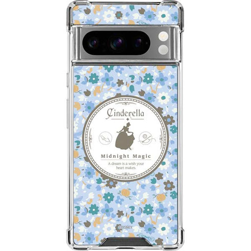 Disney Cinderella Midnight Magic Silhouette Google Pixel 8 Pro Clear Case